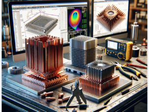 Design and analysis of heat sinks by using Ansys